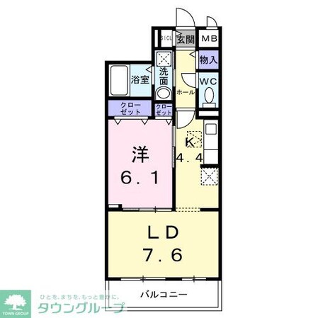 喜鈴の物件間取画像